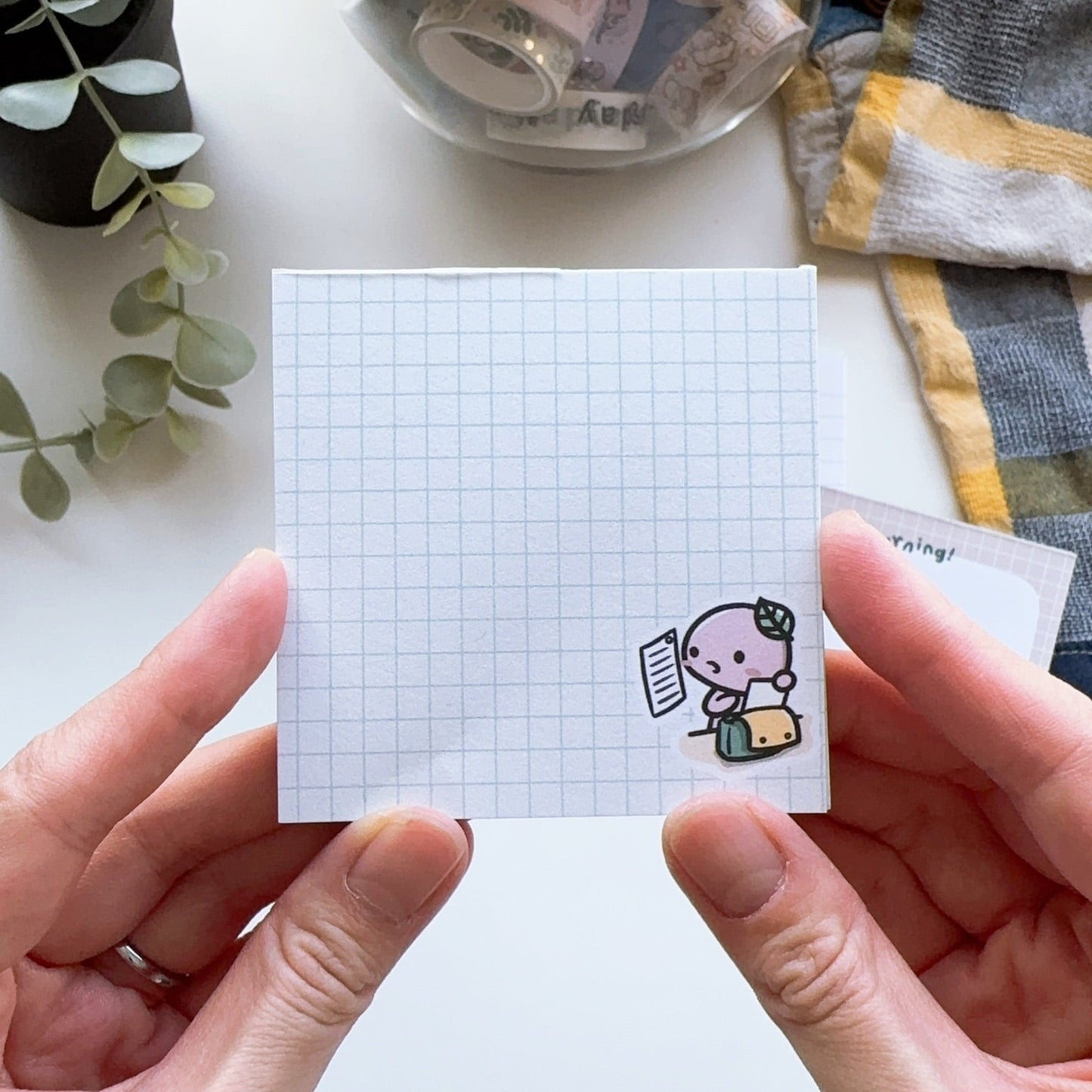 "Small Grid" Tearaway Memopad
