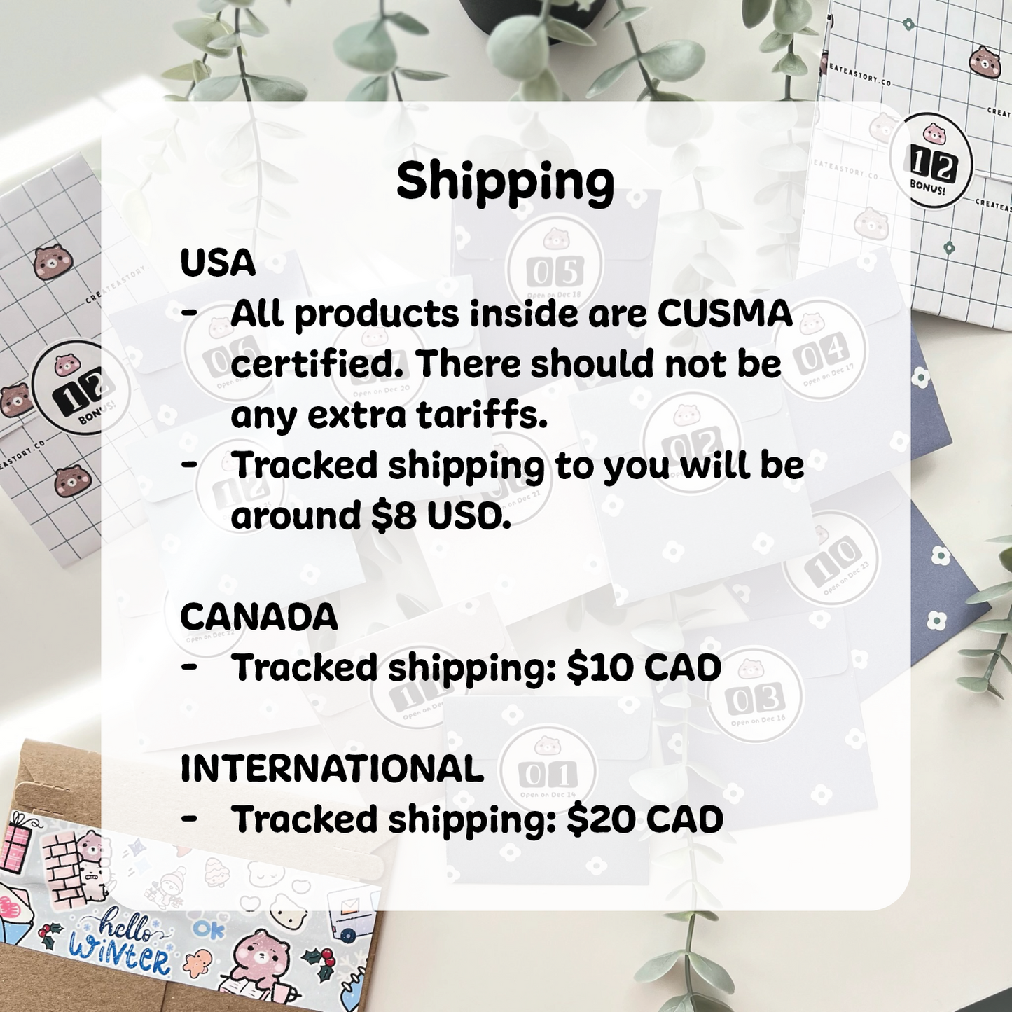 PREORDER – 12 Days of Motivational Stickers Advent Calendar 2025