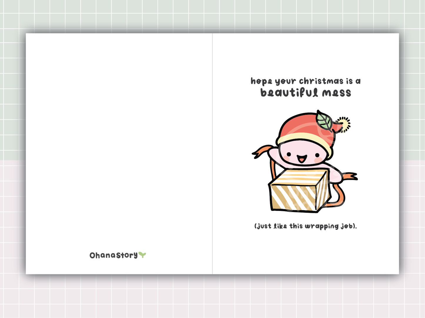 Printable Christmas Assortment Bundle – Stickers, Cards, Tags & Memo Pad
