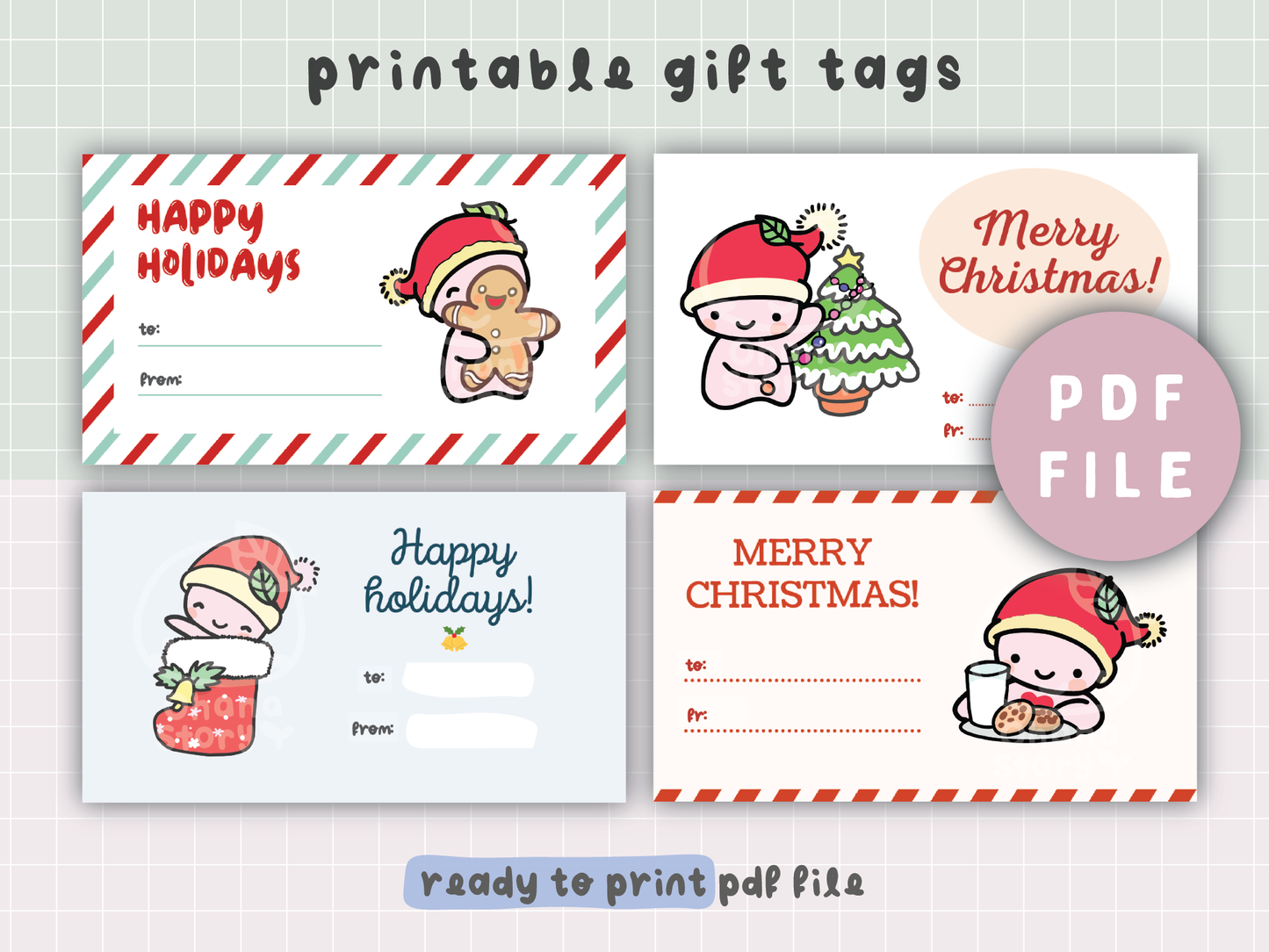 Christmas Printable Gift Tags