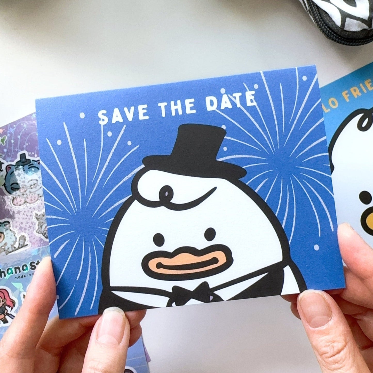 "Save the Date" Greeting Card | Blank Inside | KDH