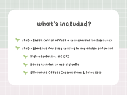 SS018 | Snomi at Costco Printable Icon Stickers