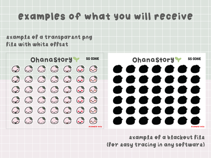 SS005 | Monday to Sunday Printable Scripts
