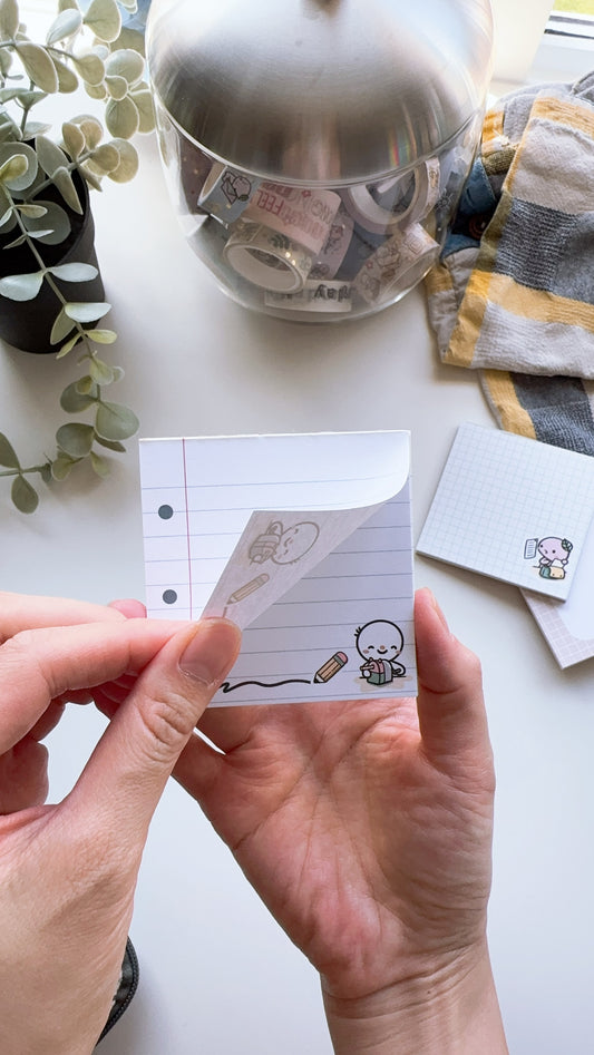 "Lined Paper" Tearaway Memopad