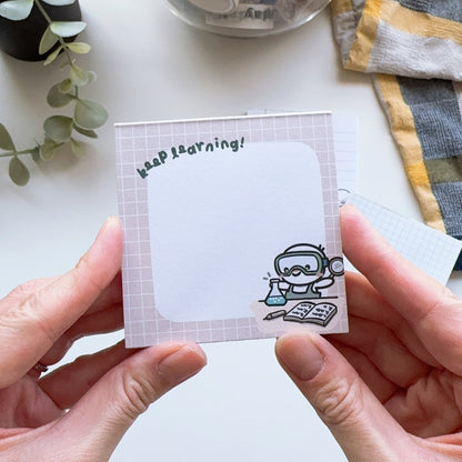"Keep Learning" Tearaway Memopad
