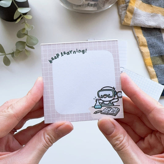"Keep Learning" Tearaway Memopad