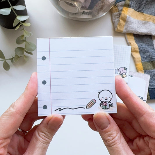 "Lined Paper" Tearaway Memopad