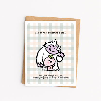 Pack of 5 All Holiday & Christmas Greeting Cards | Blank Inside