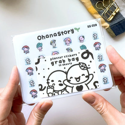 Planner Stickers Grab Bag - Set of 10