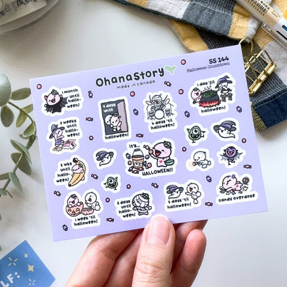 SS144 | Halloween Countdown Sticker Sheet