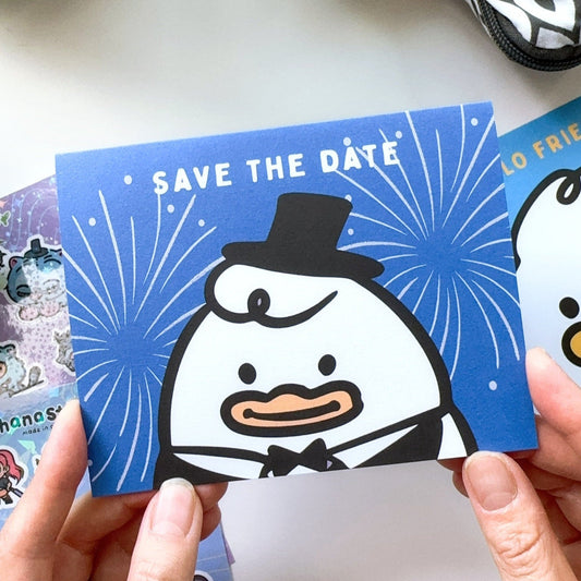 "Save the Date" Greeting Card | Blank Inside | KDH