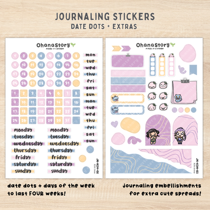 JK-KDH-All | KDH Journaling Stickers Kit