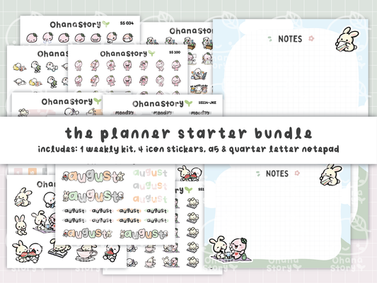 Printable Planner Starter Bundle